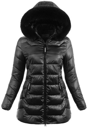 Kurtka Damska Ortalionowa Czarna R8110